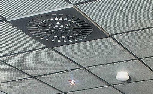 Plafoniere Per Controsoffitti A Doghe : Controsoffitto speciale acustico centrufficio